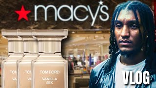 VLOG | Macy’s Ghetto Customer Service & Picking Up Tom Ford Vanilla Sex For $400