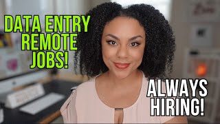 Remote Data Entry Jobs Always Hiring And Requirements 2024!