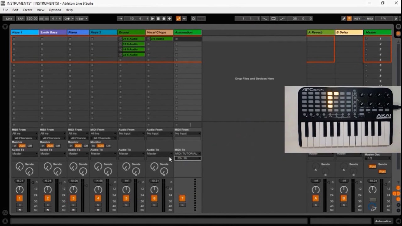 Loops setup 2. Loops setup 2
