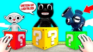 CARTOON CAT in LUCKY BLOCK la ora 5 Dimineata!