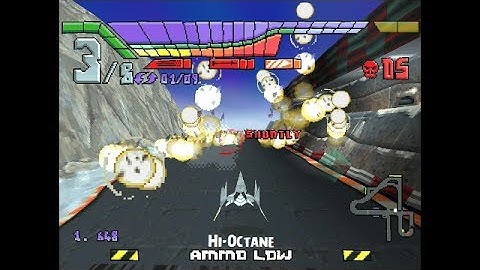 Hi-Octane: The Track Fights Back PS1 Playthrough - A Laggy, Choppy, Wonderful Game