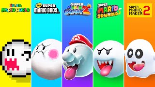 Evolution of Ghost Houses in Super Mario Games (1990-2021)