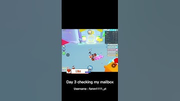 Day 3 checking my mailbox | Pet Simulator X