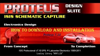 Proteus 7.10 Software Installation Guide || Bangla Tutorial || Electro Learn DabasishKB ||