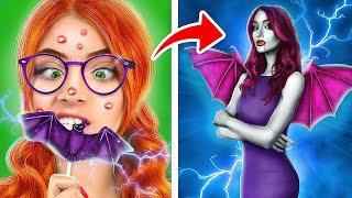 From Nerd to Popular Vampire Makeover! What if Your Professor is a Vampire?