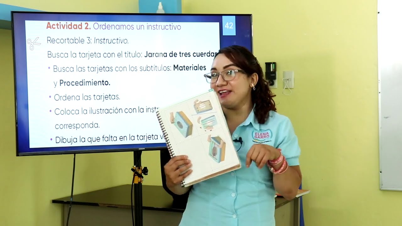 Español. Jueves 24 de Septiembre. Segundo Grado de Primaria - YouTube