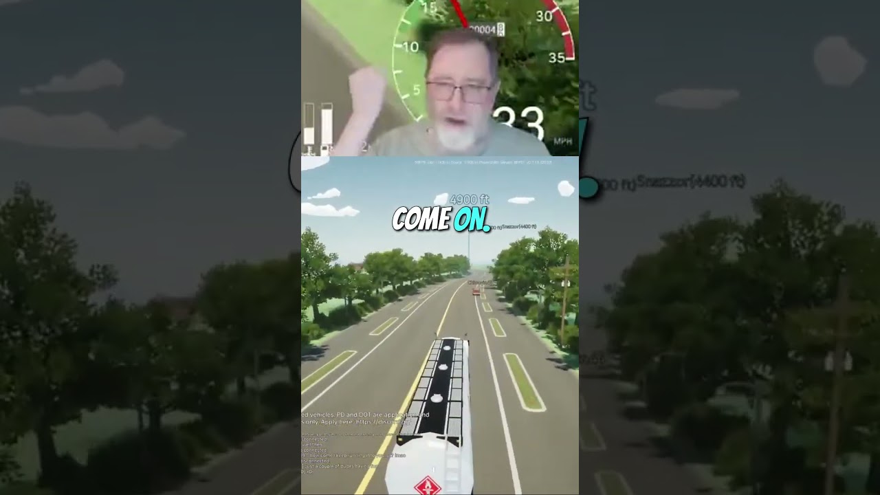 Детишки, убирайтесь с моего газона! Motor Town 