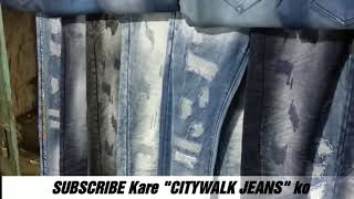 Full funky branded jeans//citywalk ...