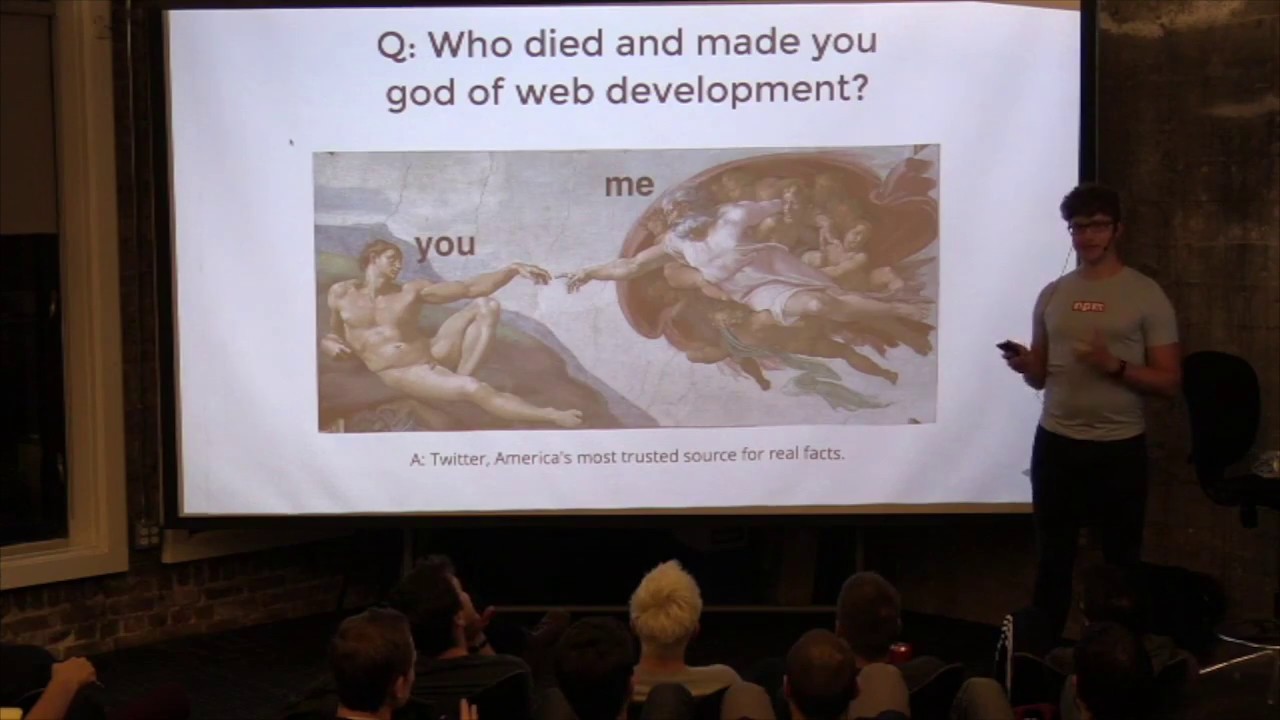 laurie voss on stuff everybody knows except you pt 1 youtube