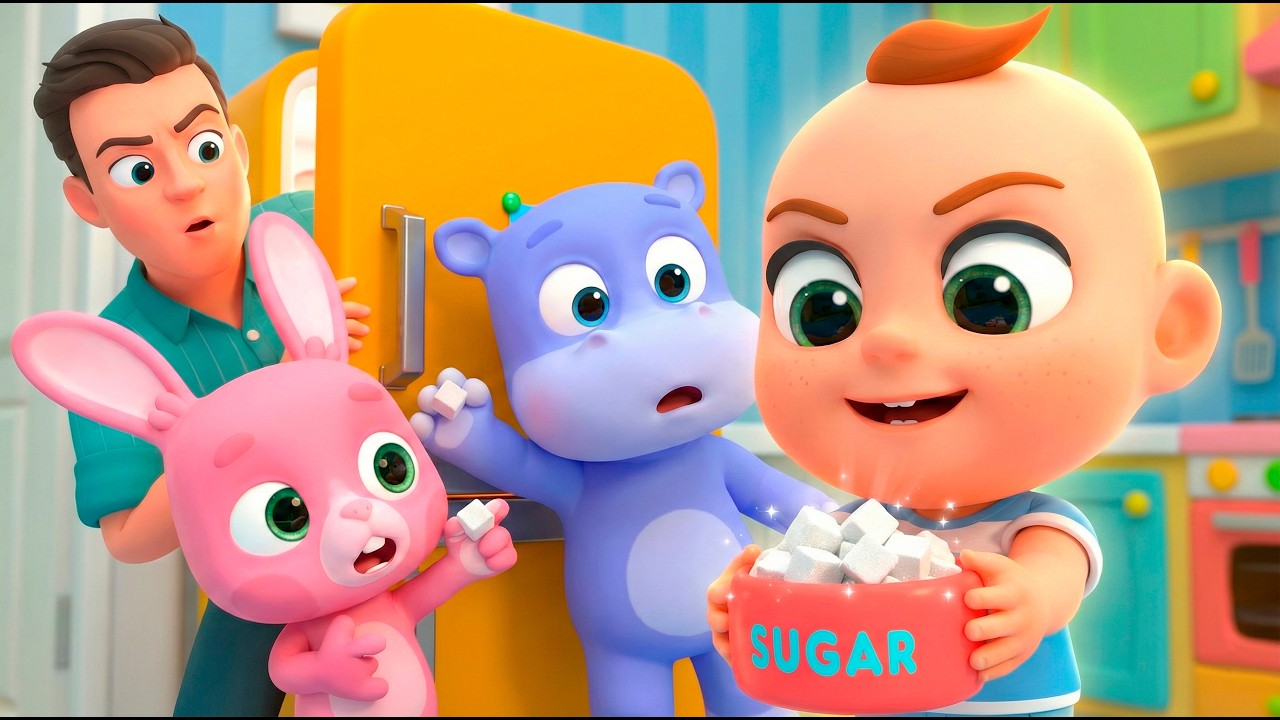 Johny Johny Yes Papa & Animal Friends! | Almama Kids Songs