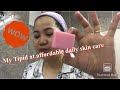 My tipid at affordable daily skin care products