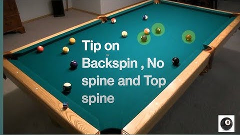 shorts A great Tip on Backspin , No spine and Top spine  #youtubeshorts #8ball #8ballpool #backspin