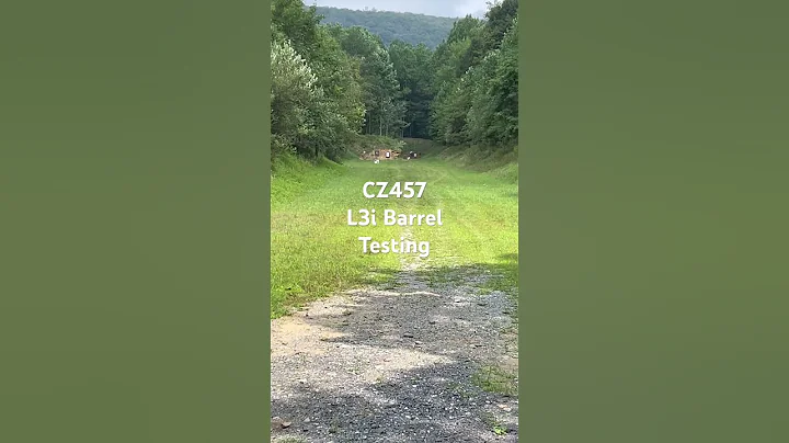 Cz457 testing L3i Barrel out to 300yds