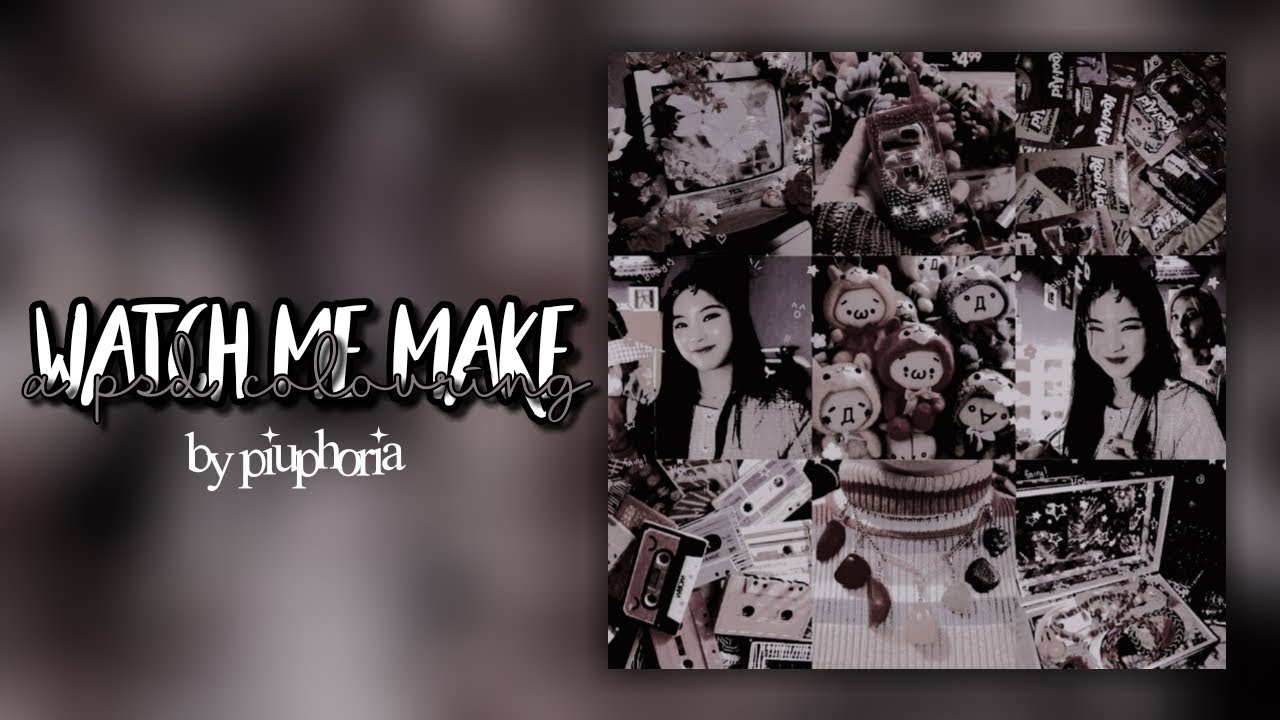 ❪ 🍯 ❫ watch me make a PSD colouring :: 001   [ photopea ]