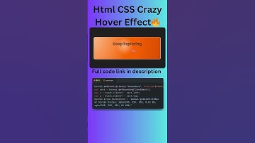 Crazy cursor hover animation #coding #cssanimation #htmlcss