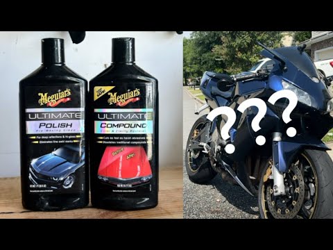 Using Fairing Compound Does compound and polish work on fairings? - YouTube