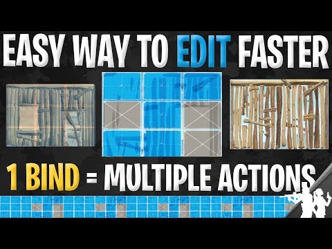 new speed edit macro that won t get you banned in fortnite battle royale how to edit faster pc - fortnite double ramp wall floor macro