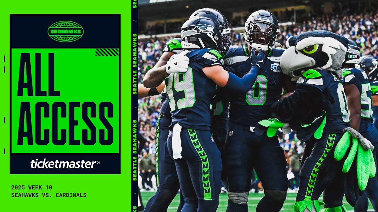 Seahawks All Access: The Sights & Sounds From The Divisional Win vs. The  Cardinals In Week 10