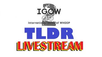 IGOW2 TLDR Livestream: Week #6 Racer X - Power loop Progression