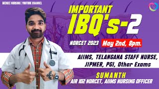 ‼️IBQ session 2 | Highly Important session for Norcet Exam In English | Must Watch| #aiimsnorcet2023 screenshot 2