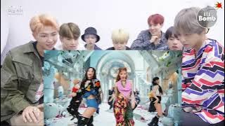 BTS Reaction To BLACKPINK - 'Pink Venom' M/V