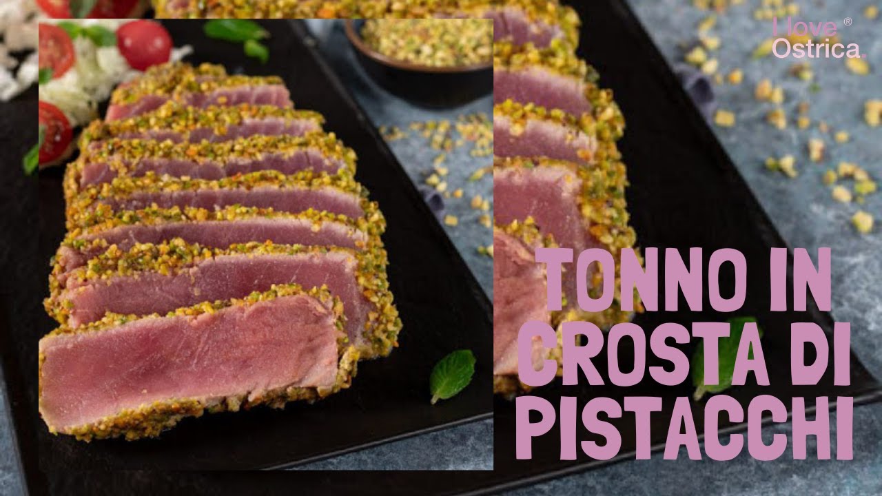 Tonno In Crosta Di Pistacchi Con Senape Youtube