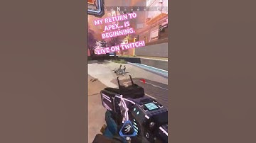MY RETURN TO APEX IS BEGINNING.... LIVE ON TWITCH twitch.tv/horizonsafar #apexclips #apexlegends