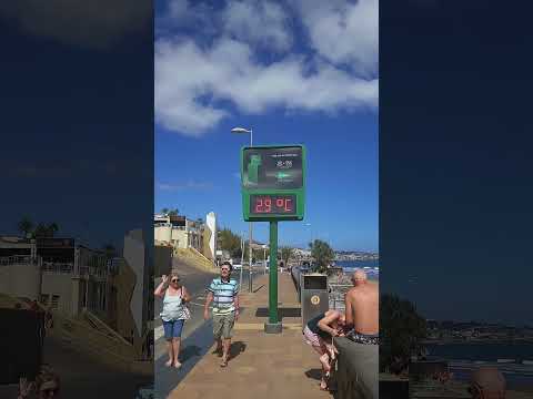 That Temperature Reading is Completely Wrong #grancanaria #viral