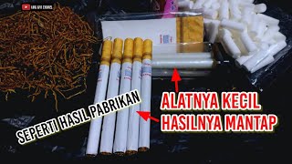 Cara Melinting Rokok Pakai Alat Manual