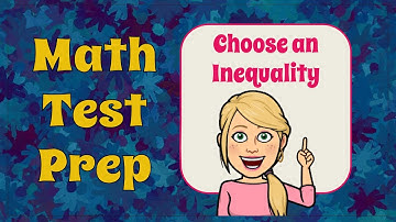 How to Choose an Inequality for "MORE Than"  | 6.EE.B.8 💜💙