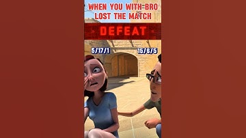 CS2: When you with bro lost the match #cs2funny