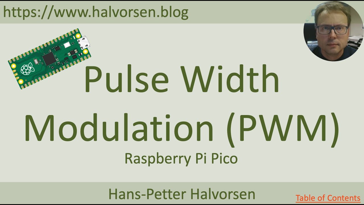 Raspberry pi pico pwm youtube