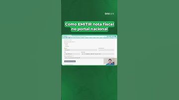 Como emitir nota fiscal no portal nacional  -  NFS-e