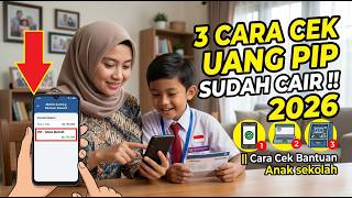 3 CARA CEK UANG PIP SUDAH CAIR !! Cara Cek Bantuan Anak sekolah 2026 screenshot 5