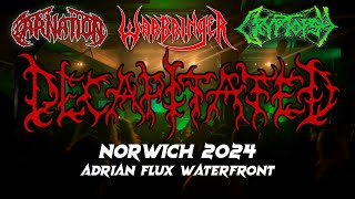 Decapitated Live @ the Norwich Waterfront 2025 (with Cryptopsy/Warbringer/Carnation)