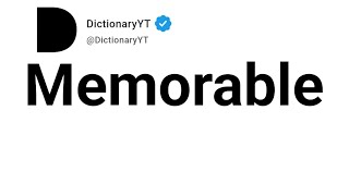 Memorable Synonyms | Thesaurus | Similar Words 