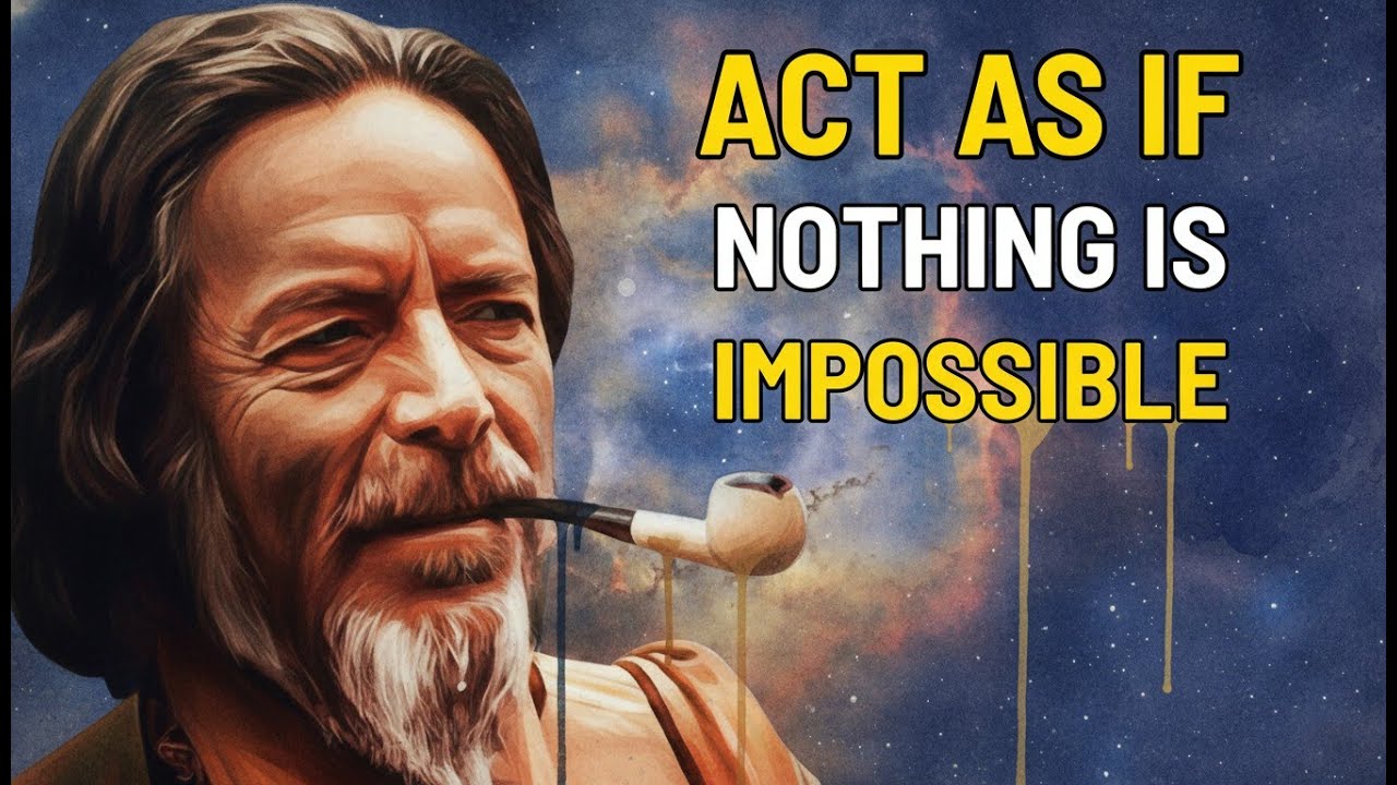 Think Like THIS and the World Will Bend for You ( Alan Watts )