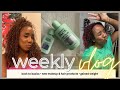 Weekly vlog  gained weight  new makeup  hair products  back to the basics
