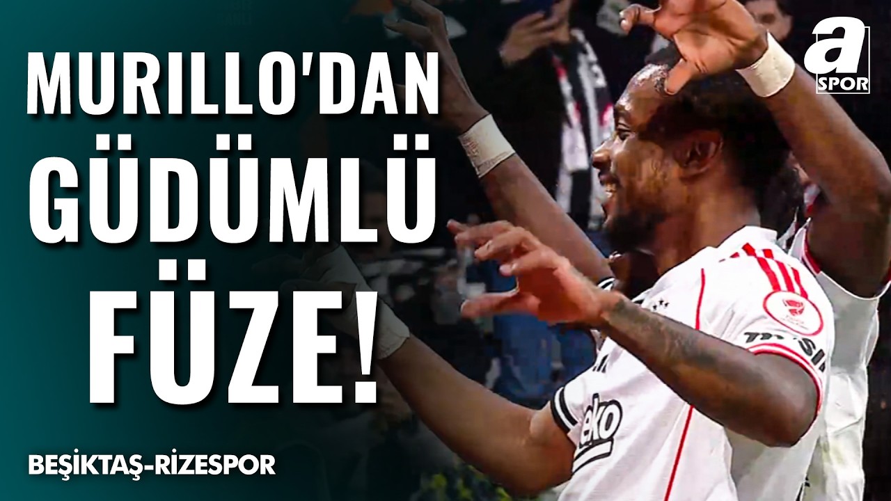 GOL Amir Murillo | Beşiktaş 1-0 Çaykur Rizespor | Ziraat Türkiye Kupası