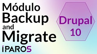 Módulo Backup and Migrate | Curso de Drupal 10 - aula 21