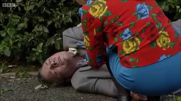 Eastenders - David has a heart attack