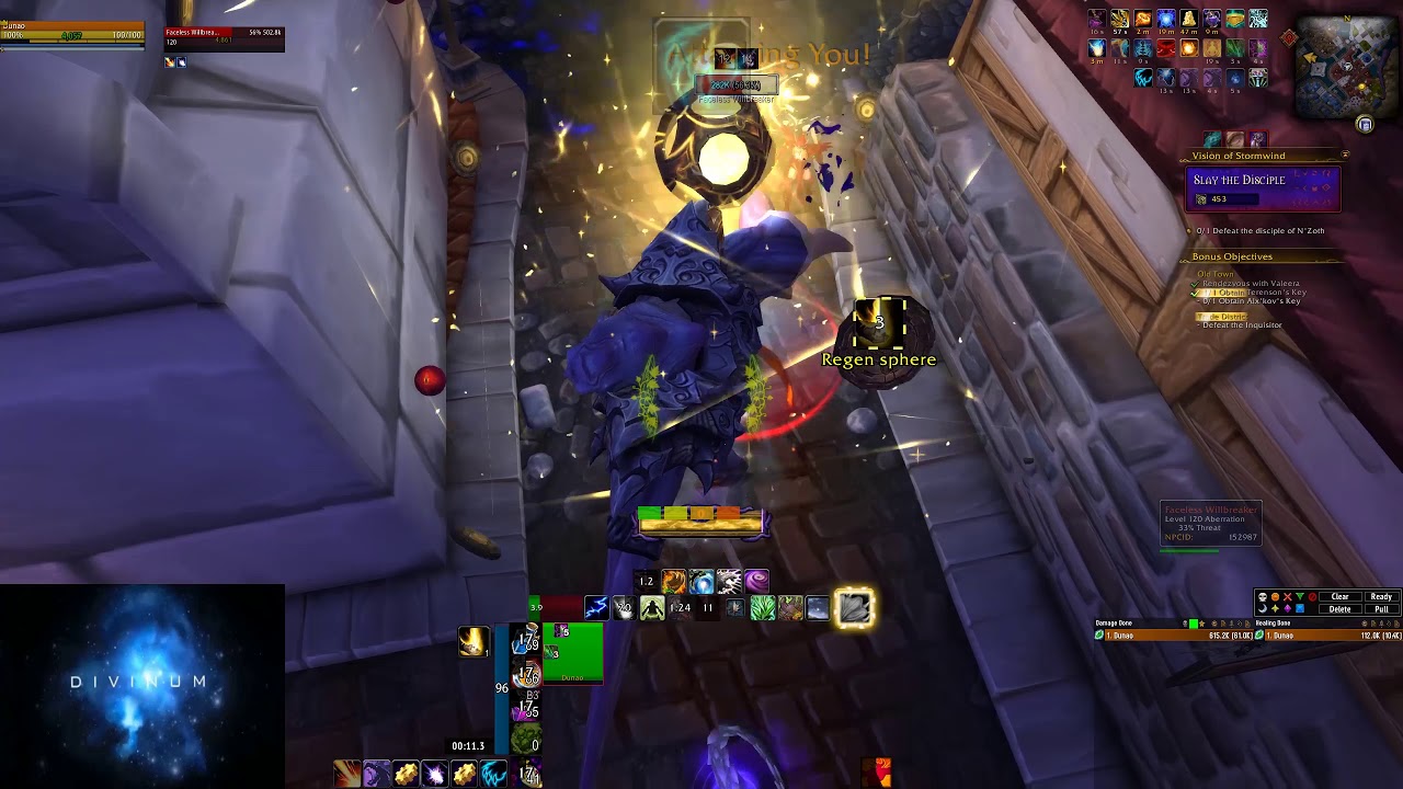 Horrific Vision - Stormwind - Solo 5 Masks full clear [Resto Druid POV ...