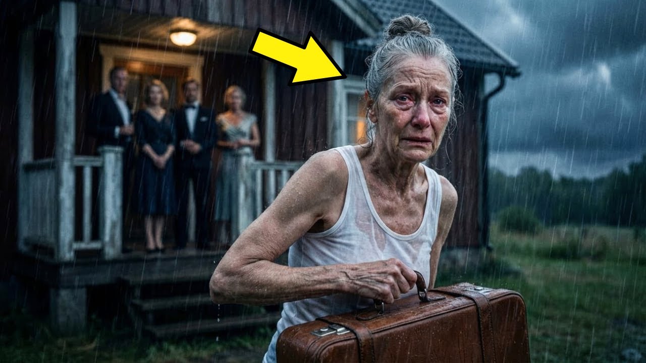 I Figli Cacciano La Madre Sotto La Pioggia… Ma L’Anziana Nascondeva Un’Eredità Milionaria