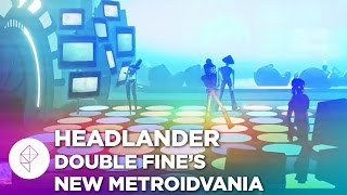 Headlander Gameplay Preview - Double Fine's New Metroidvania