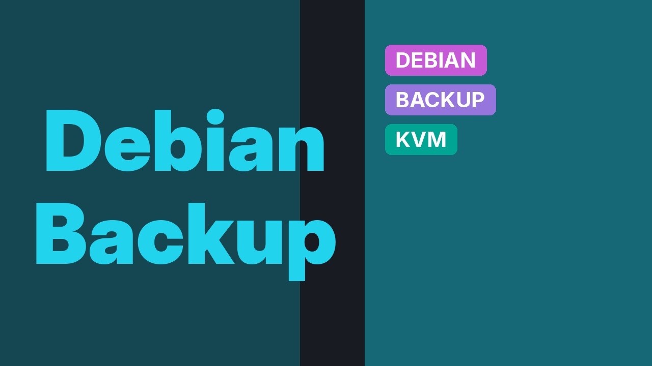 How to backup KVM images? Is it possible to backup whole VM? - YouTube