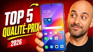 Top 5 Meilleurs Smartphones Qualité-Prix 2026 Le N1 Va Vous Surprendre
