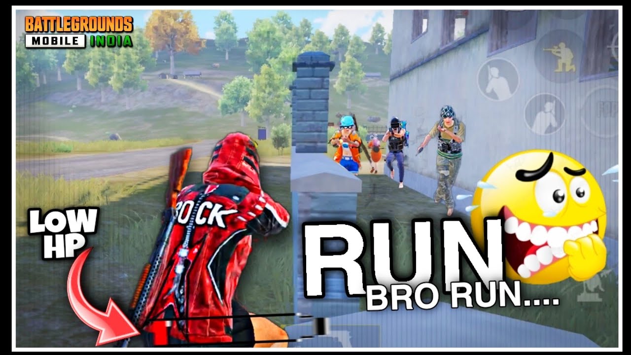 🥵 Run Run Run | Solo vs Squad | SiMBA playz