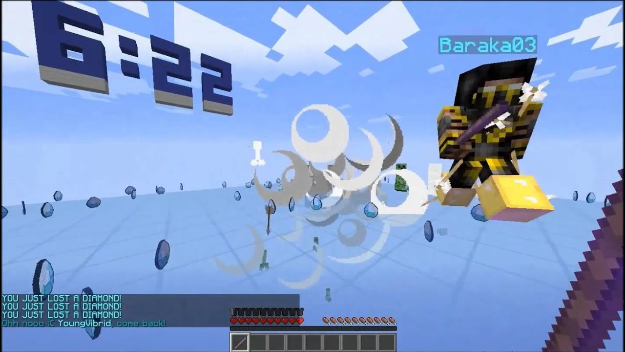 Minecraft Realms Minigames ep2-Diamond Defender