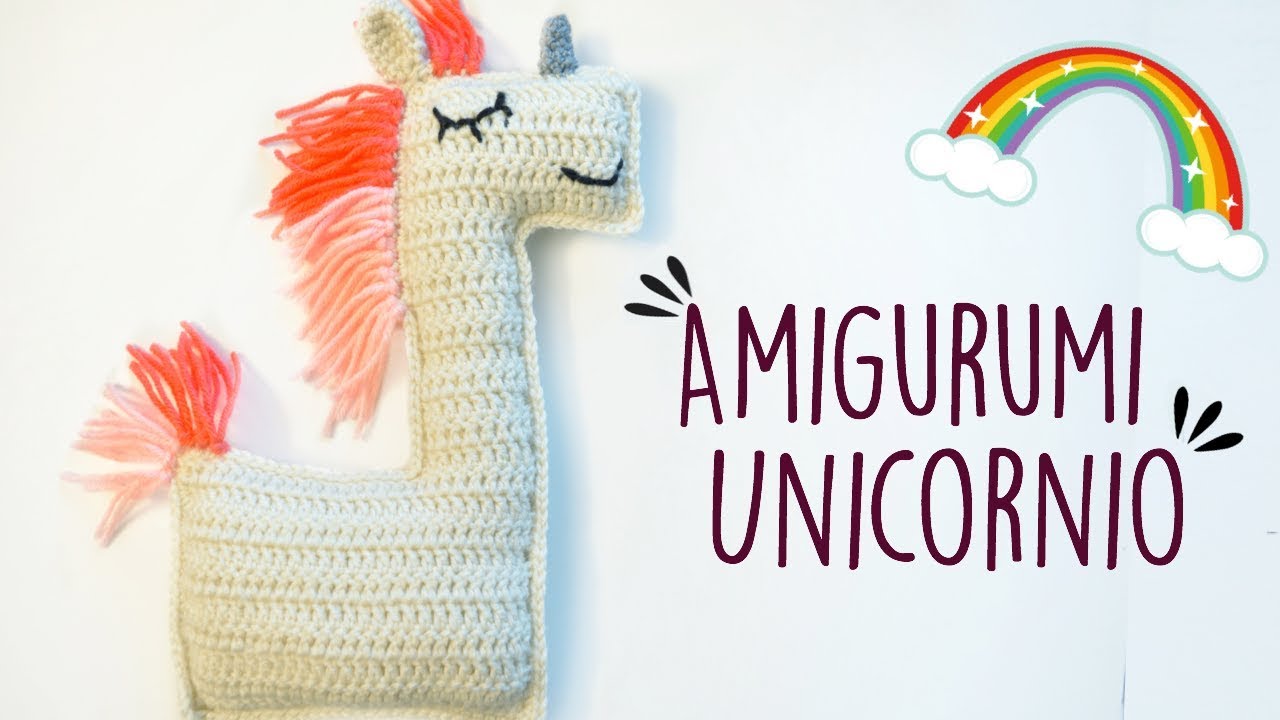AMIGURUMI UNICORNIO -  MUY FACIL | Danii's Ways ♡