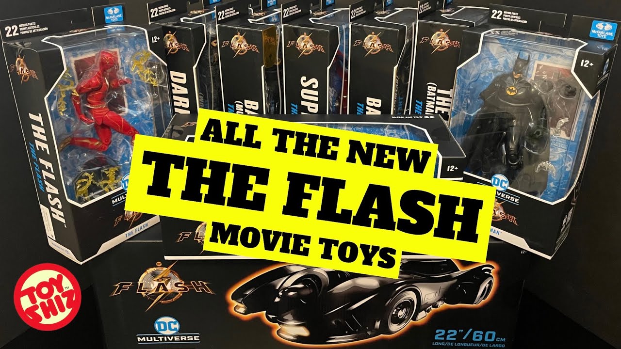 НОВЫЕ ИГРУШКИ ПО ФИЛЬМУ «ФЛЭШ» 2023 ГОДА | DC Multiverse | McFarlane Toys